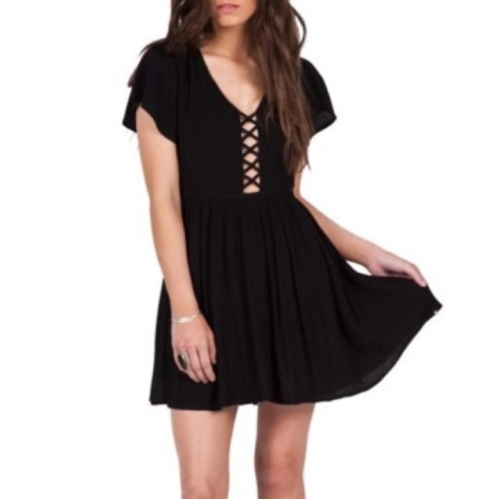 Tilly’s black dress